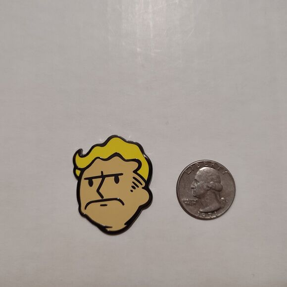 Fallout Vault Boy Enamel Pin Official Bethesda Collectible Lapel Badge Figure - Picture 2 of 5